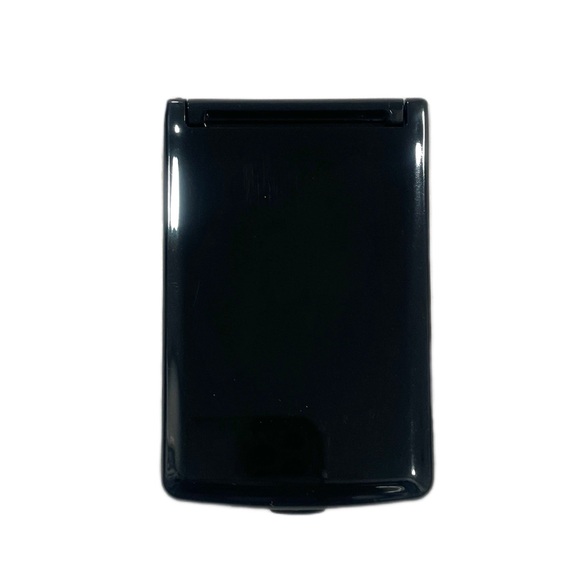 Metal Engraved Hokusai Red Fuji Stand Pocket Mirror Made in Japan NEW CHOKIN ART - Picture 6 of 11